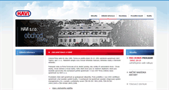 Desktop Screenshot of havi.cz